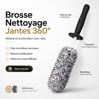 Brosse Jantes 360° Pro