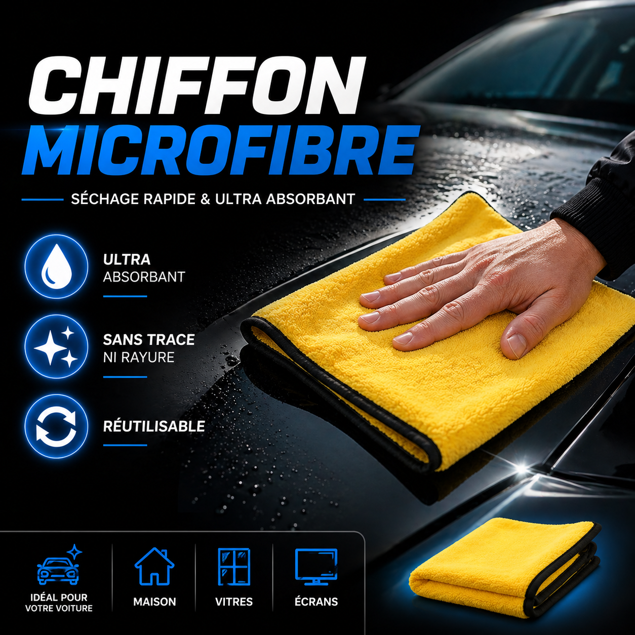 Serviette Microfibre Premium