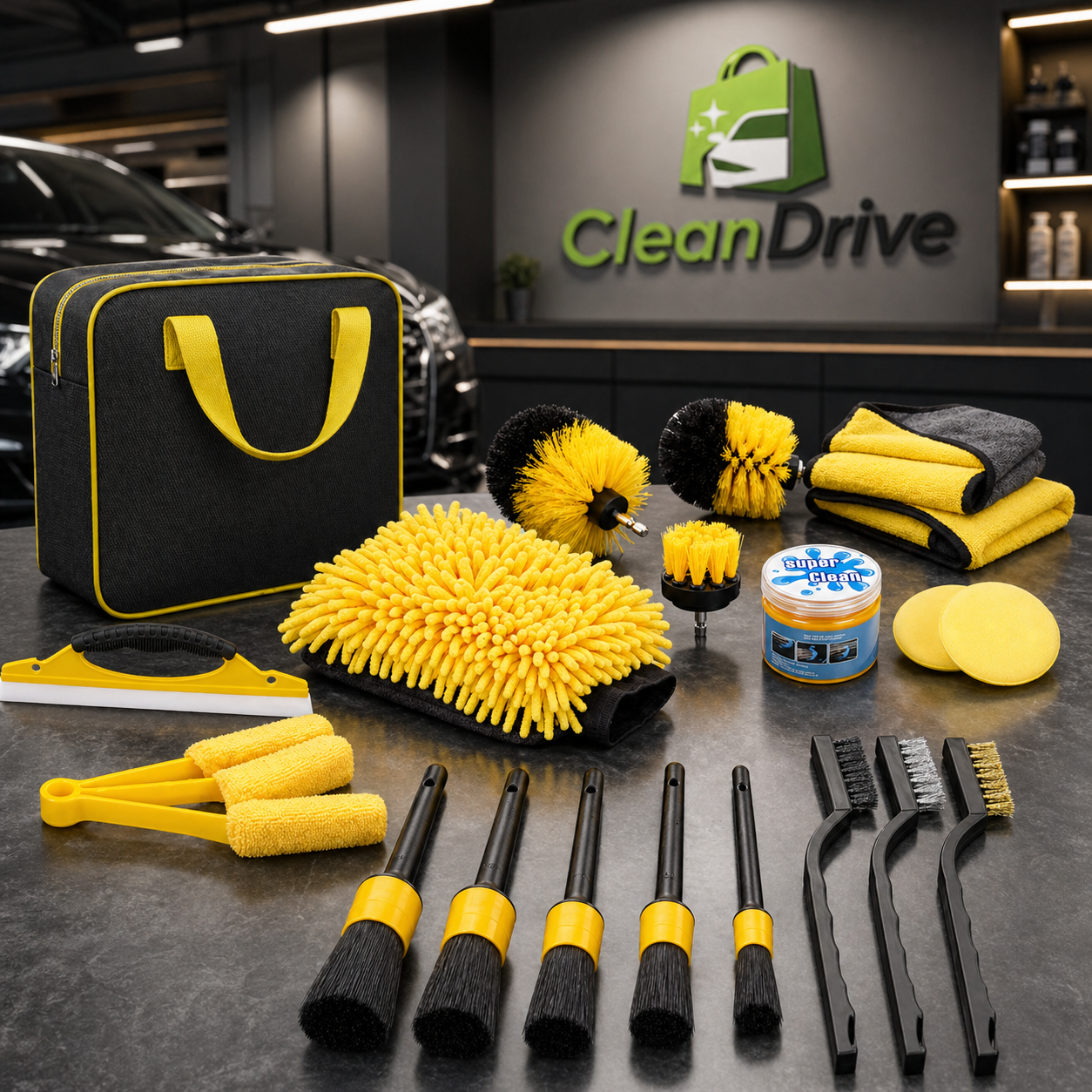 Kit Detailing Pro 23 Pièces